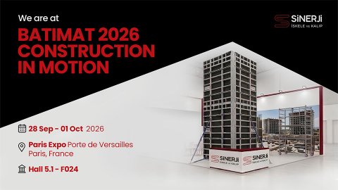 Sinerji İskele ve Kalıp, BATIMAT 2026 Fuarı'nda Yerini Alıyor! Sinerji İskele ve Kalıp, BATIMAT 2026 Fuarı'nda Yerini Alıyor!